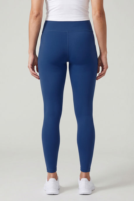 Zelocity Quick Dry Training Leggings - Deja Vu Blue — image 5